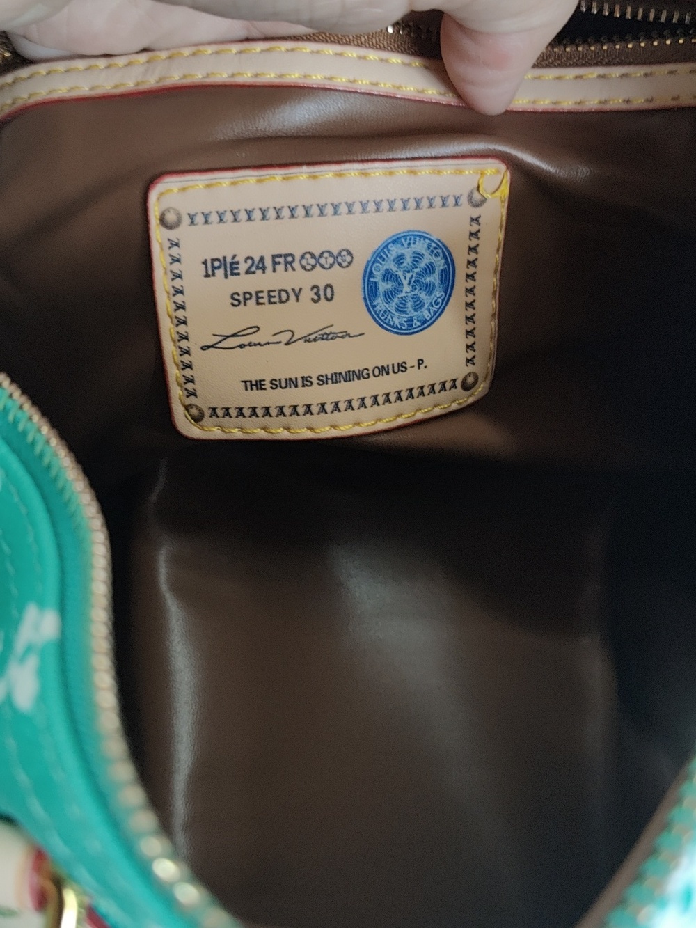 Turquoise Blue Handbag - Picture 7 of 11